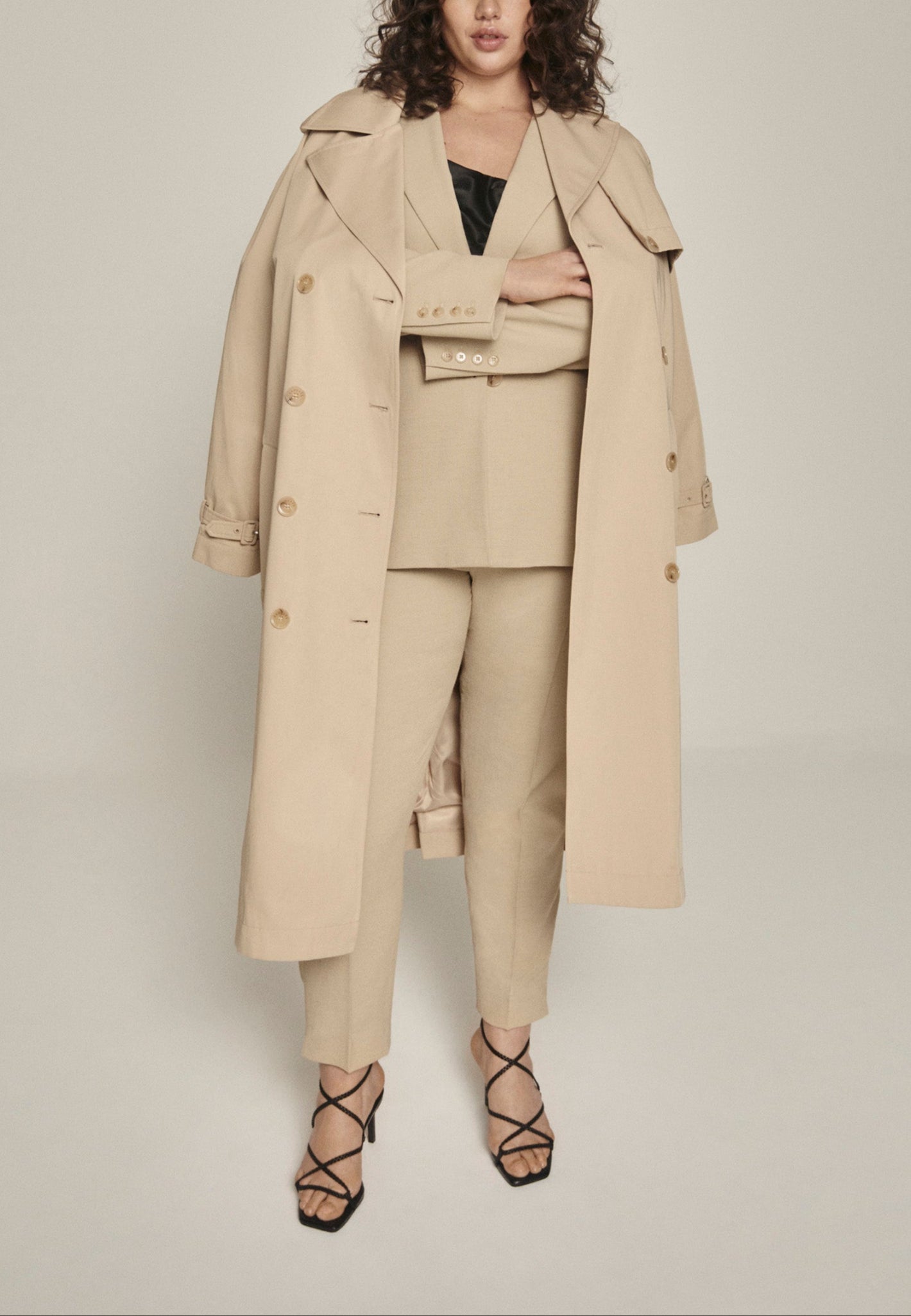 Morly - Mantel - Moka - W