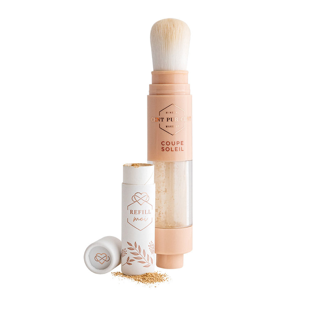 Cent Pur Cent - Coupe Soleil Spf50 - Medium To Dark Refill