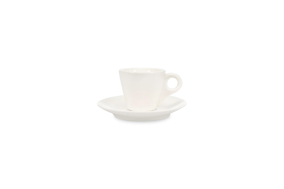 S&P - Barista White Mokkaschotel 12,5cm wit Barista - 1 SET - 6 stuks