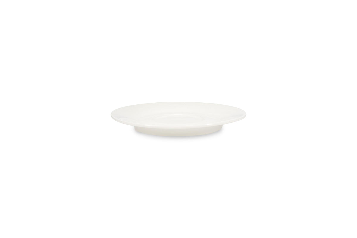 S&P - Barista White Schotel 15,5cm voor kop 16cl en kop 20,5cl wit Barista - 1 SET - 6 stuks