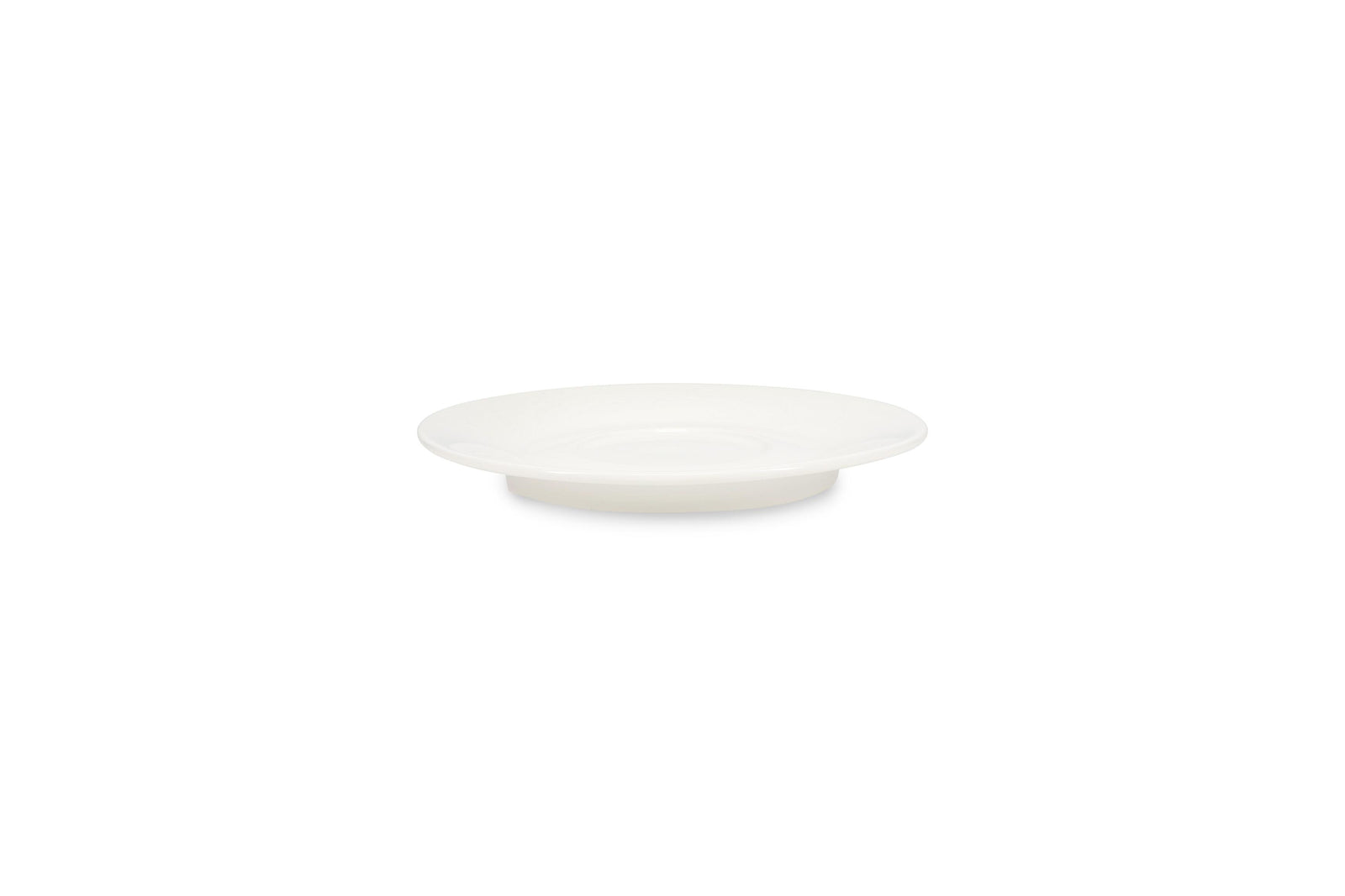 S&P - Barista White Schotel 15,5cm voor kop 16cl en kop 20,5cl wit Barista - 1 SET - 6 stuks