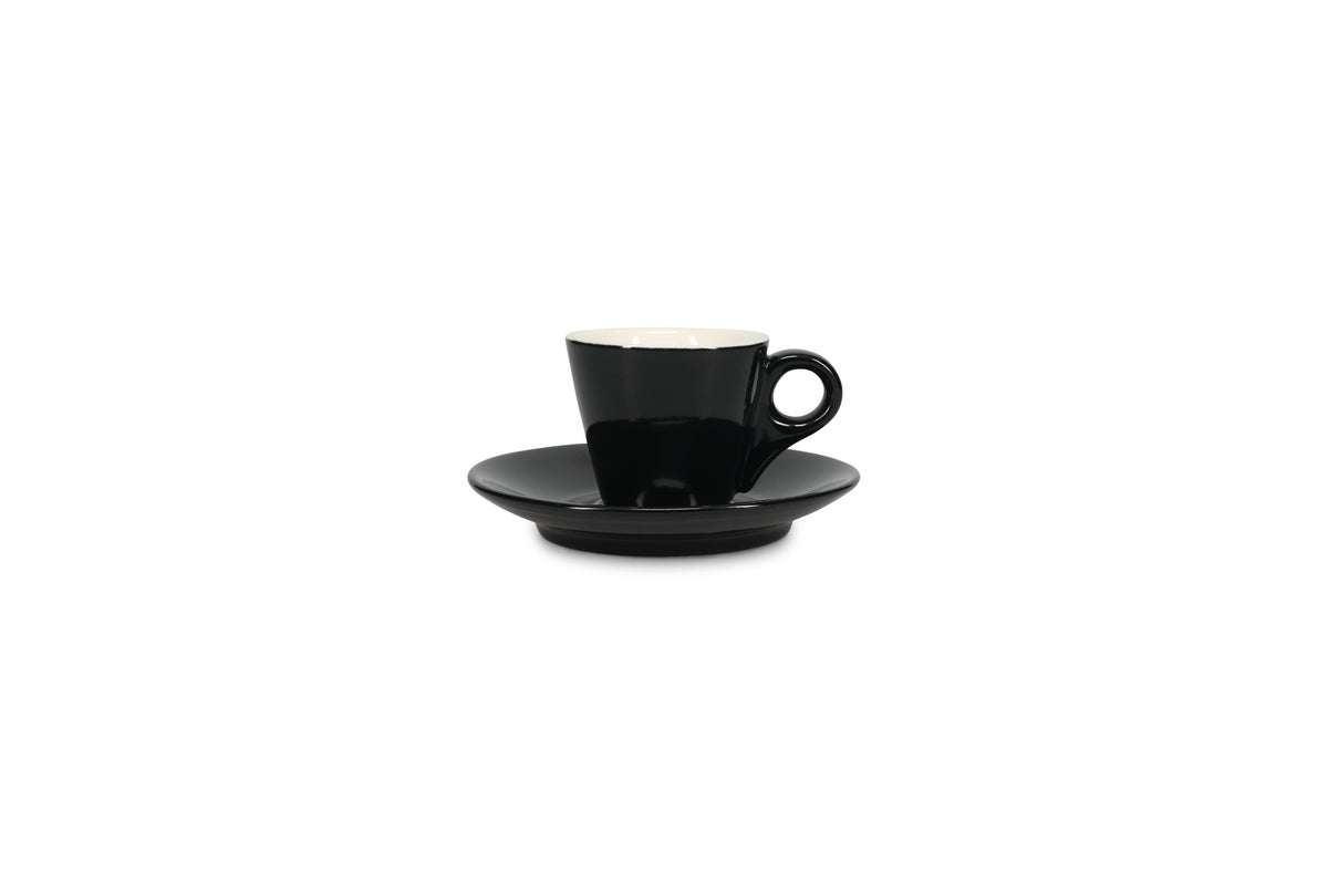 S&P - Barista Black Mokkaschotel 12,5cm zwart Barista - 1 SET - 6 stuks