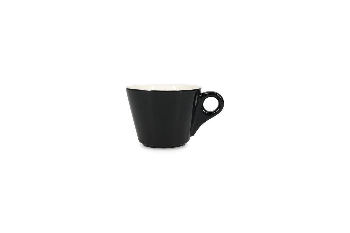 S&P - Barista Black Kop 20,5cl zwart Barista - 1 SET - 6 stuks