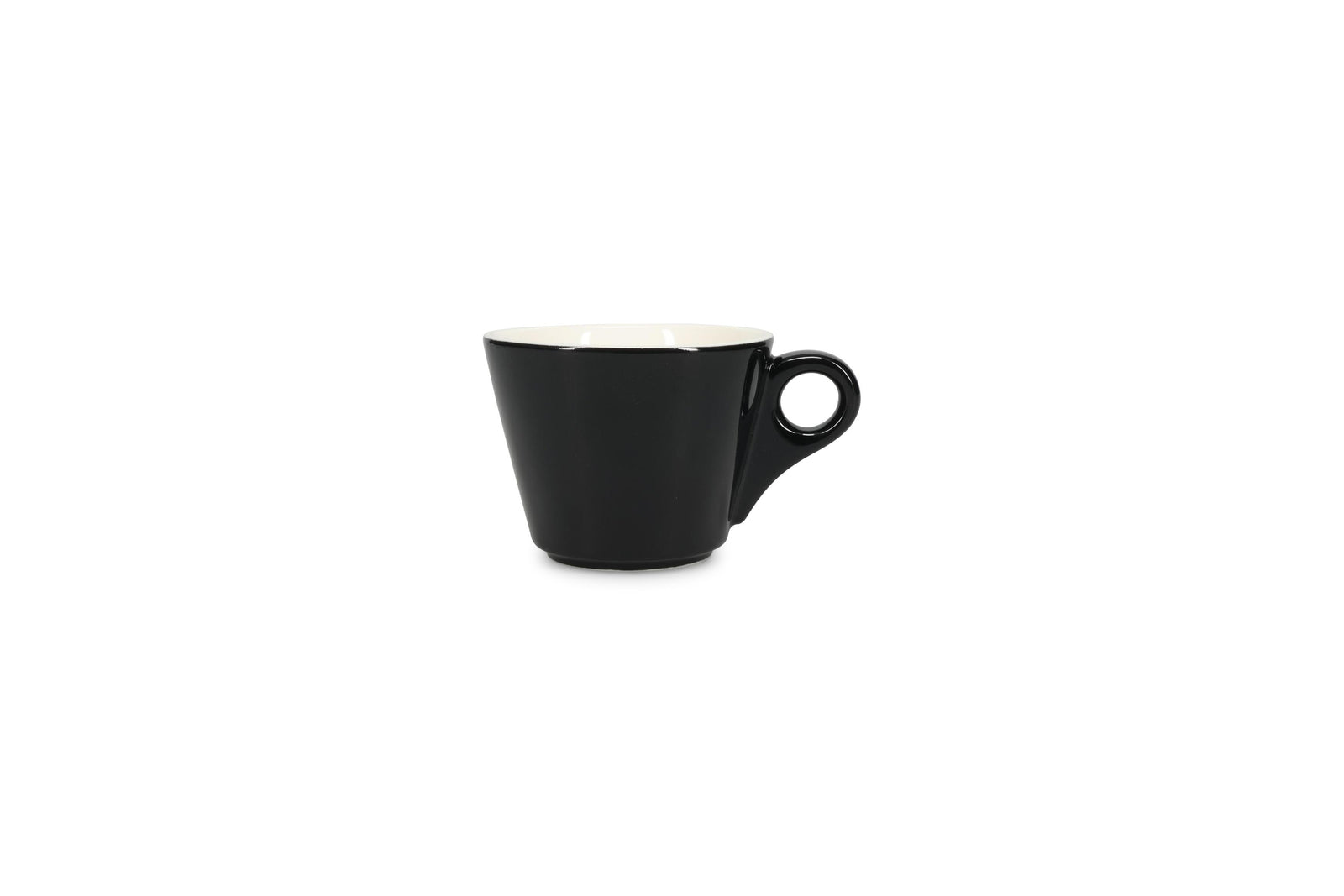 S&P - Barista Black Kop 20,5cl zwart Barista - 1 SET - 6 stuks
