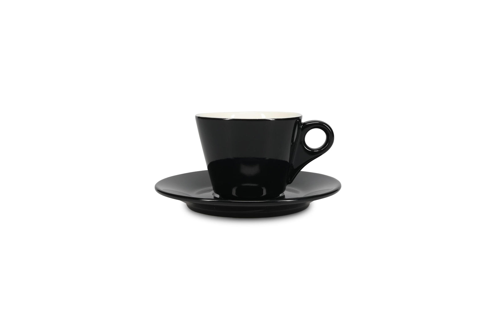 S&P - Barista Black Kop 20,5cl zwart Barista - 1 SET - 6 stuks