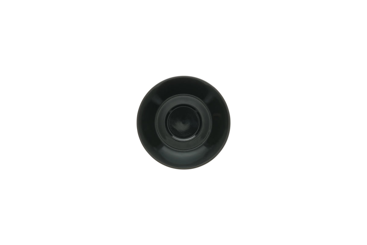 S&P - Barista Black Schotel 15,5cm voor kop 16cl en kop 20,5cl zwart Barista - 1 SET - 6 stuks