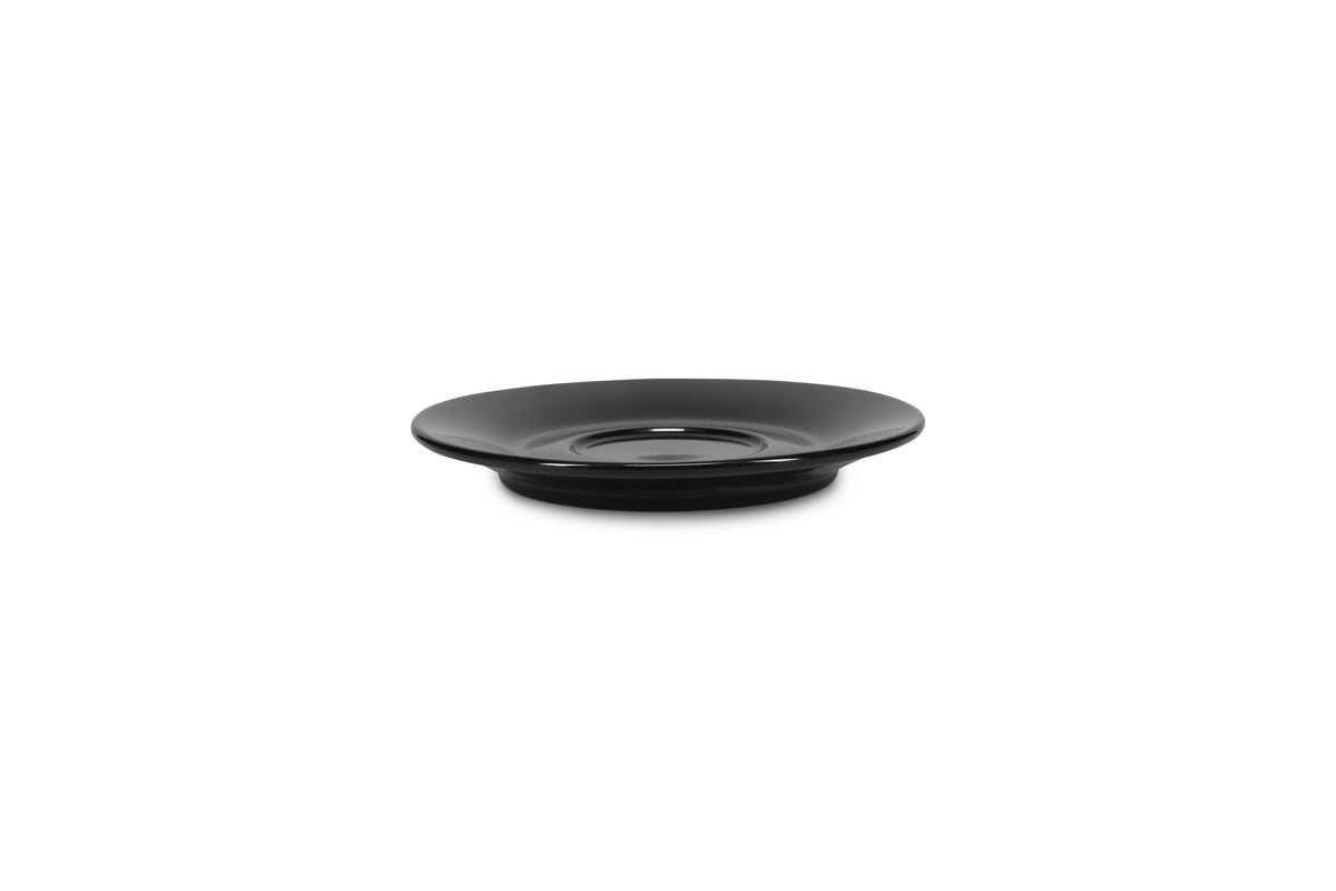 S&P - Barista Black Schotel 15,5cm voor kop 16cl en kop 20,5cl zwart Barista - 1 SET - 6 stuks