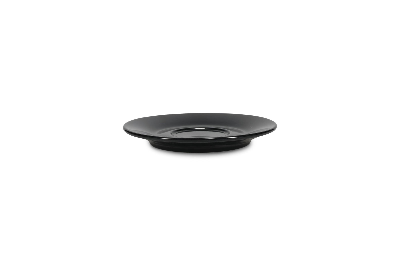 S&P - Barista Black Schotel 15,5cm voor kop 16cl en kop 20,5cl zwart Barista - 1 SET - 6 stuks