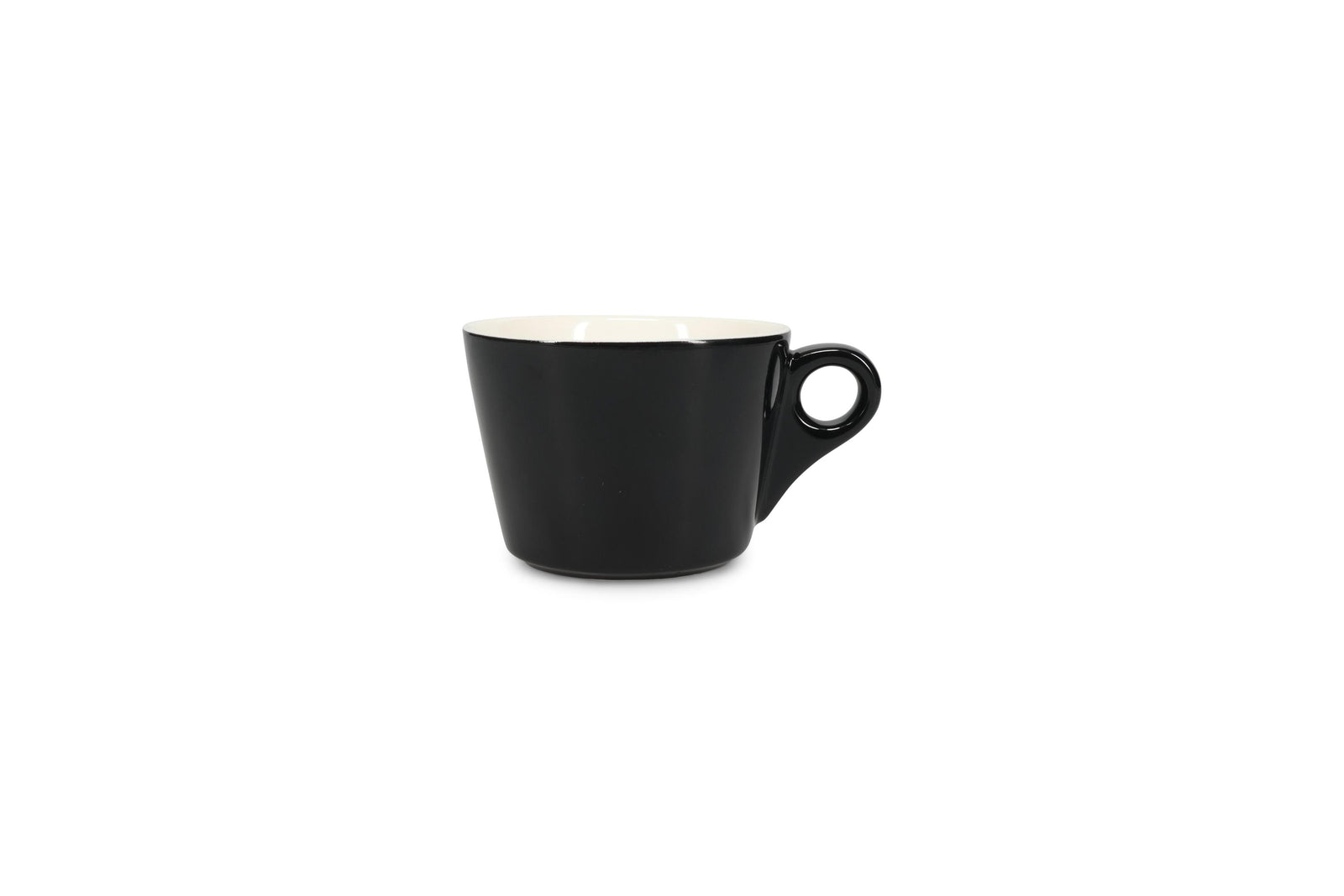 S&P - Barista Black Kop 28cl zwart Barista - 1 SET - 6 stuks