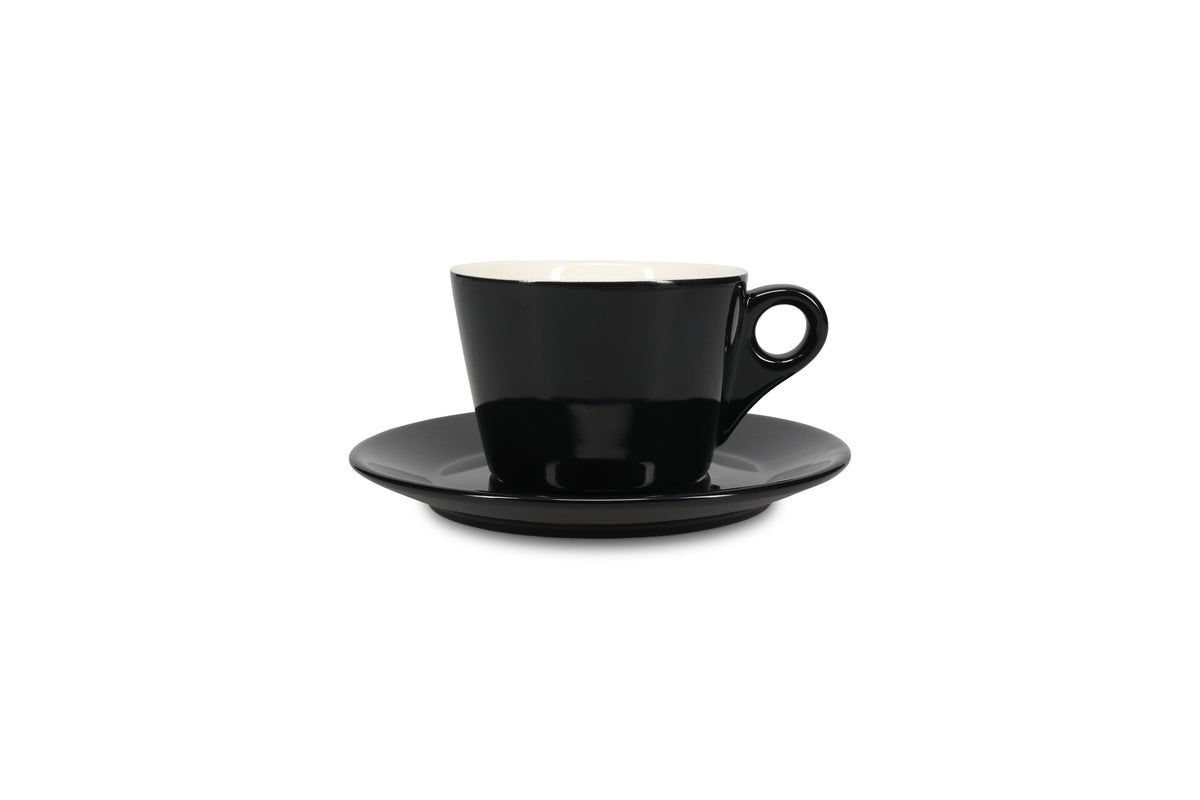 S&P - Barista Black Kop 28cl zwart Barista - 1 SET - 6 stuks