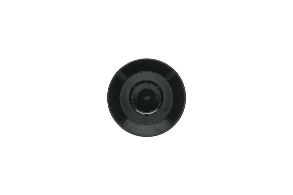 S&P - Barista Black Schotel 16,5cm voor kop 28cl zwart Barista - 1 SET - 6 stuks