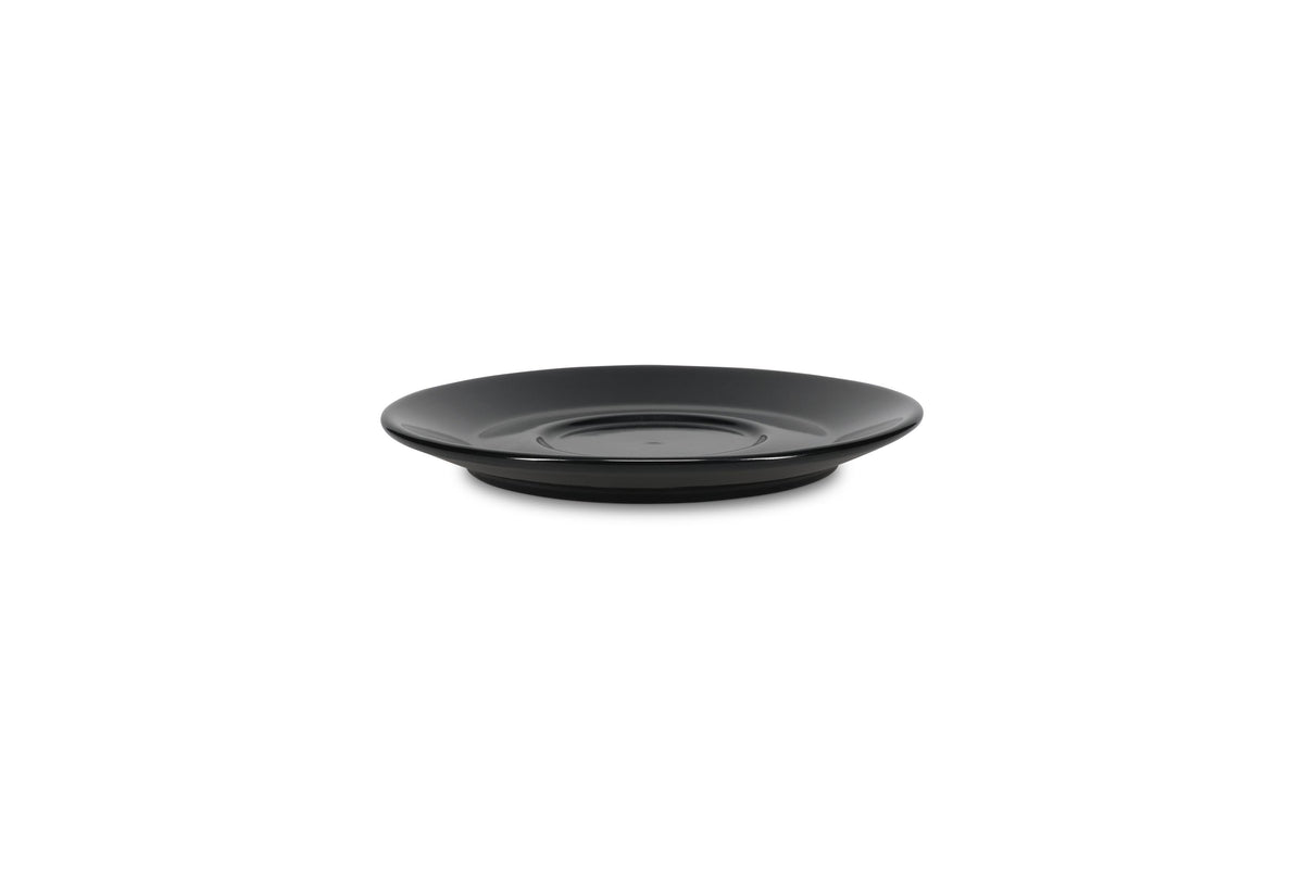 S&P - Barista Black Schotel 16,5cm voor kop 28cl zwart Barista - 1 SET - 6 stuks