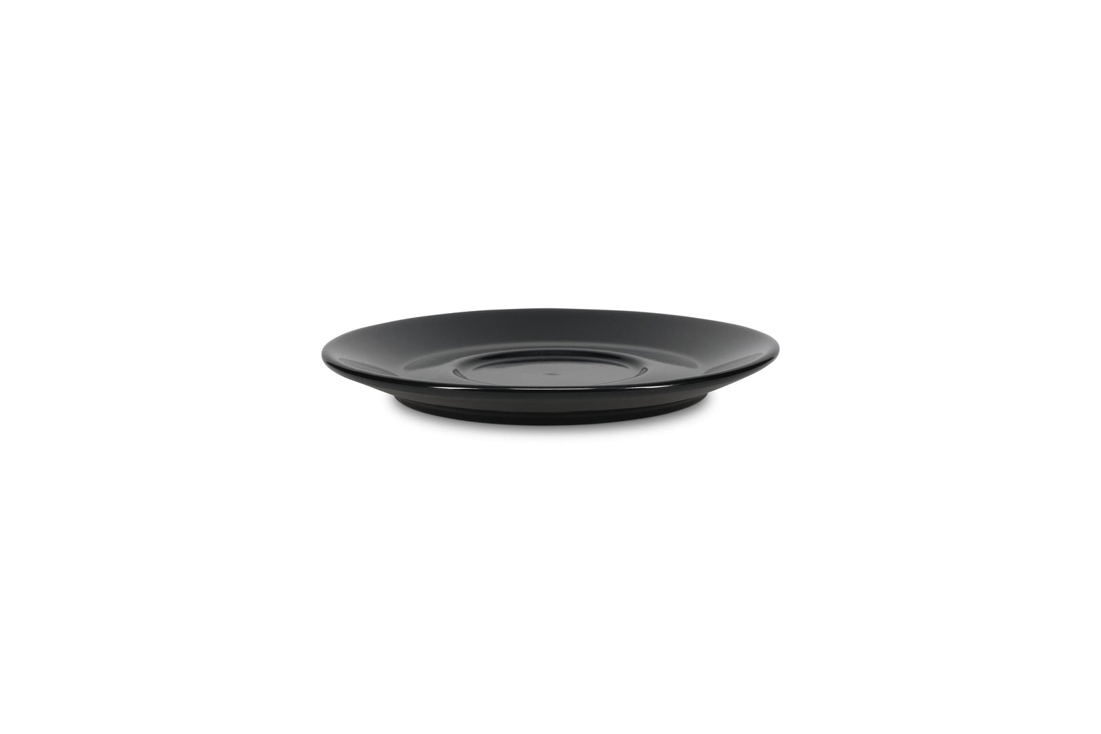 S&P - Barista Black Schotel 16,5cm voor kop 28cl zwart Barista - 1 SET - 6 stuks