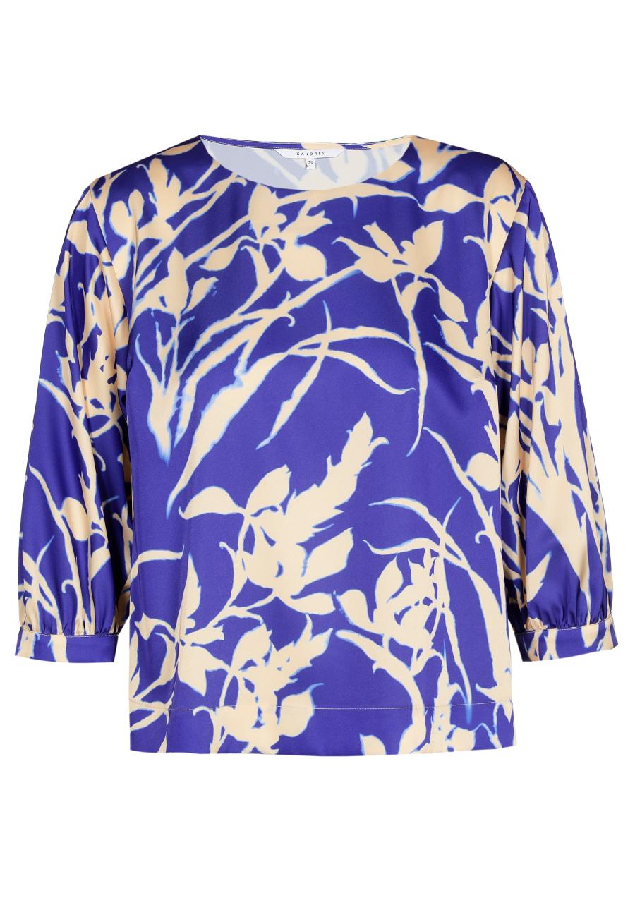 Blouse - Hollos - Royal Ink