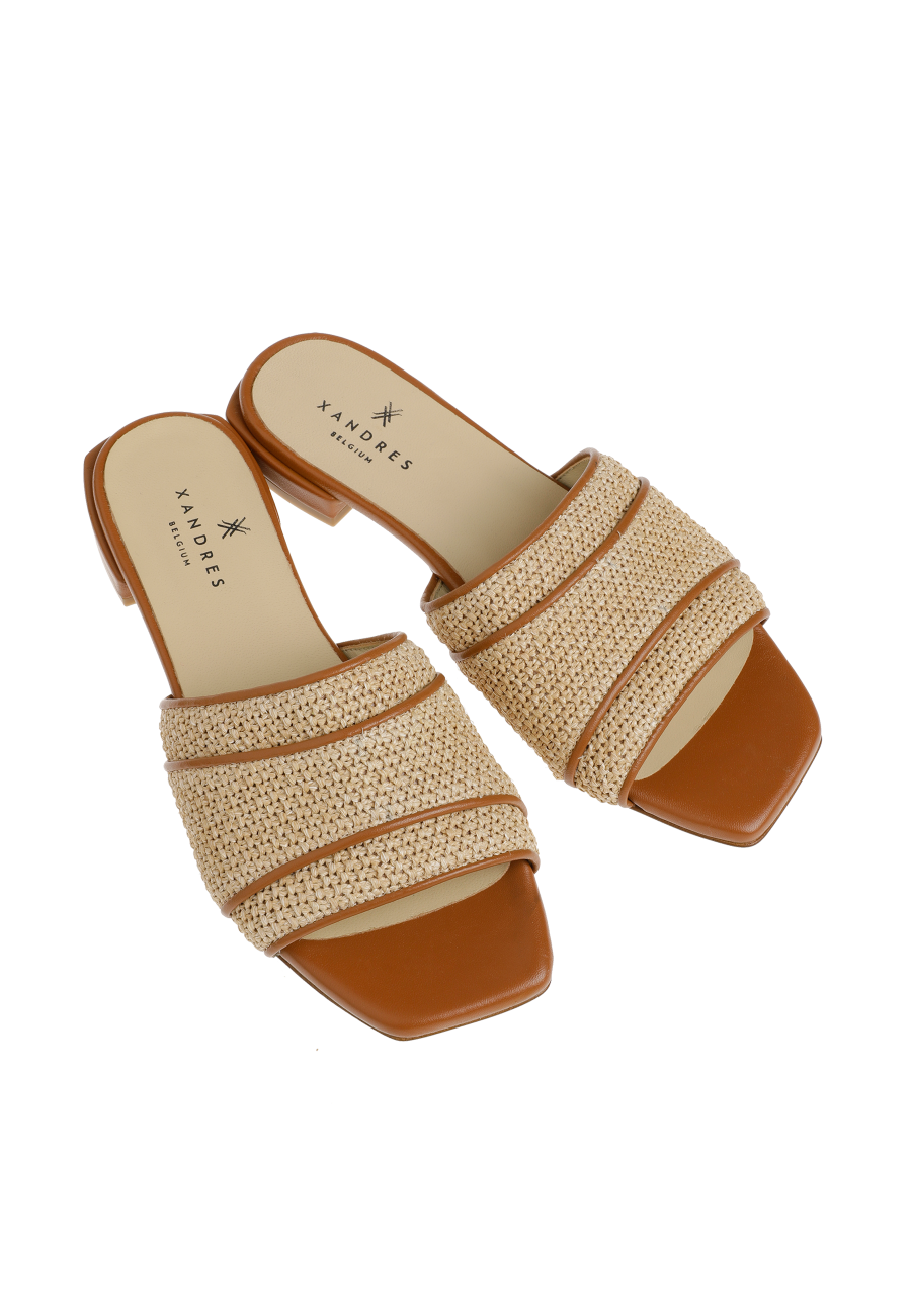 Schoenen - Slipper Eve - Natural Br