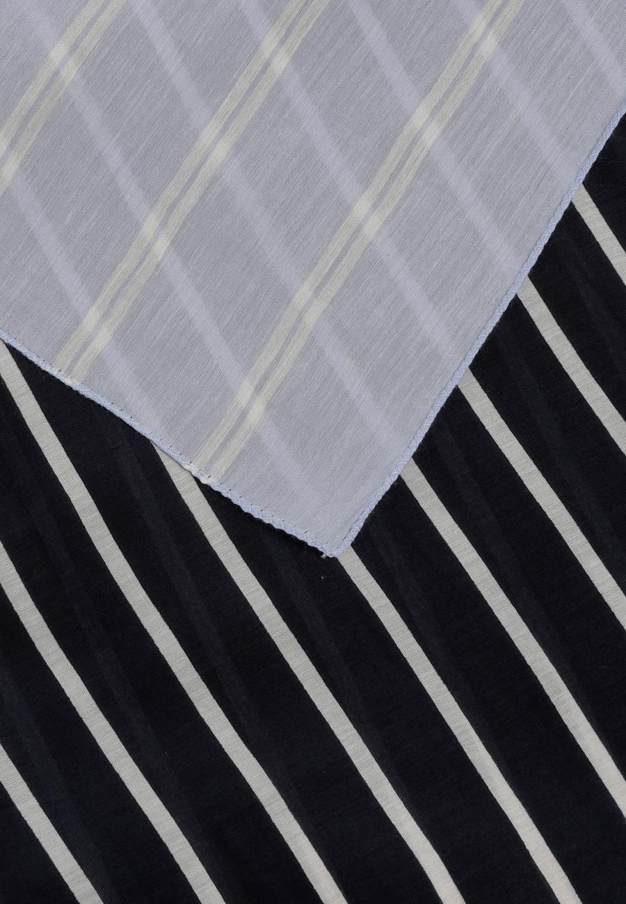 Écharpe - Scarf_Stripes - Spring Sky