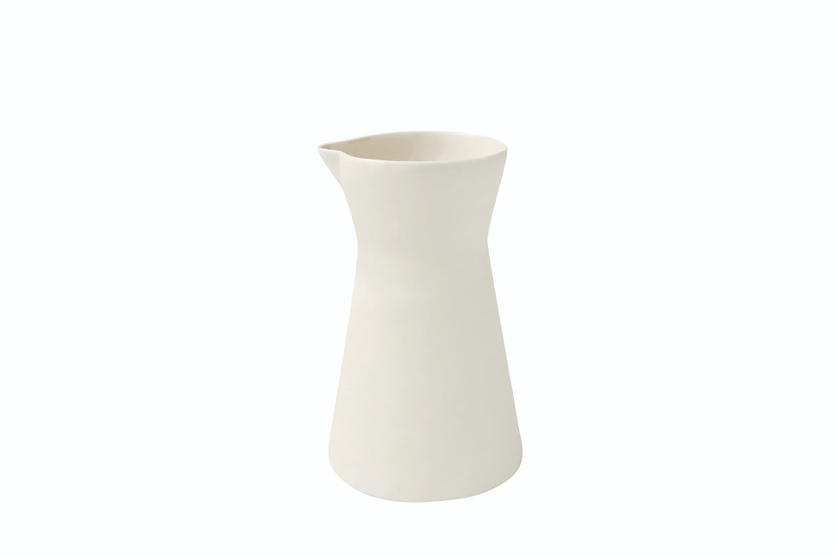 Tam Stoneware Carafe, White