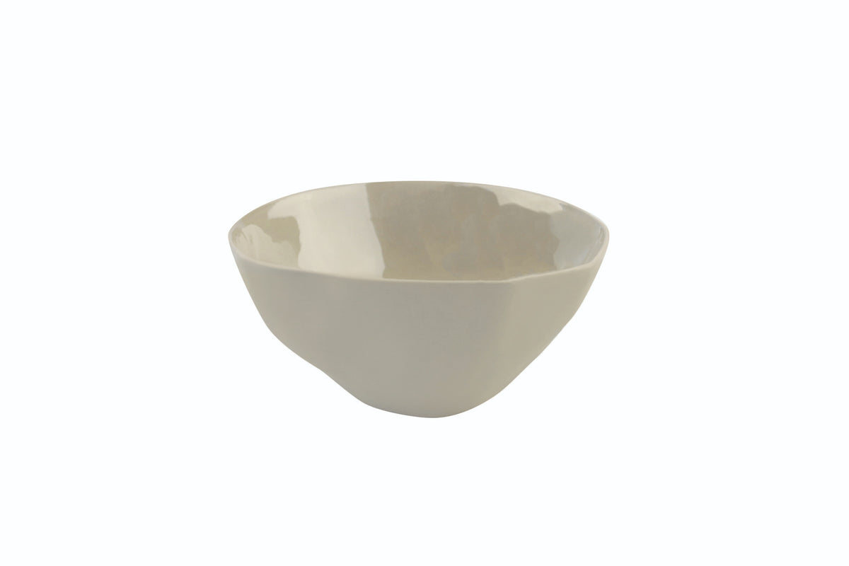 Tam Stoneware Dessert Bowl, Sterling - SET OF 4 PCS