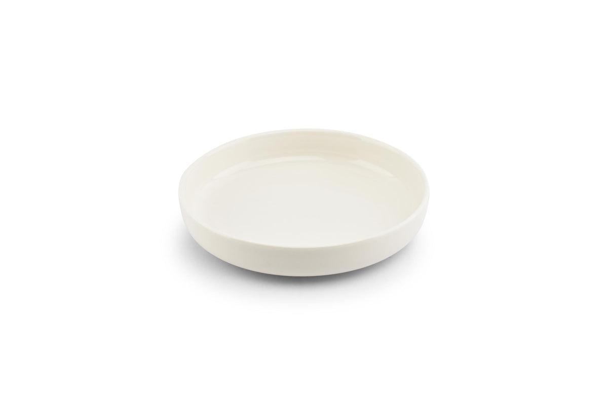 Ona - Diep bord 20xH4cm wit Nuo - 1 SET - 4 stuks