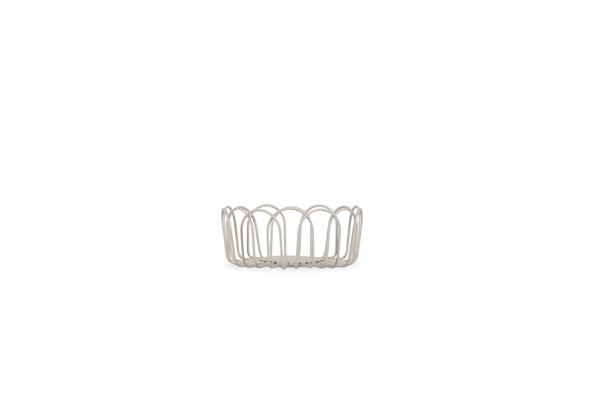 S&P - Draadmand 16xH7cm grijs Flores