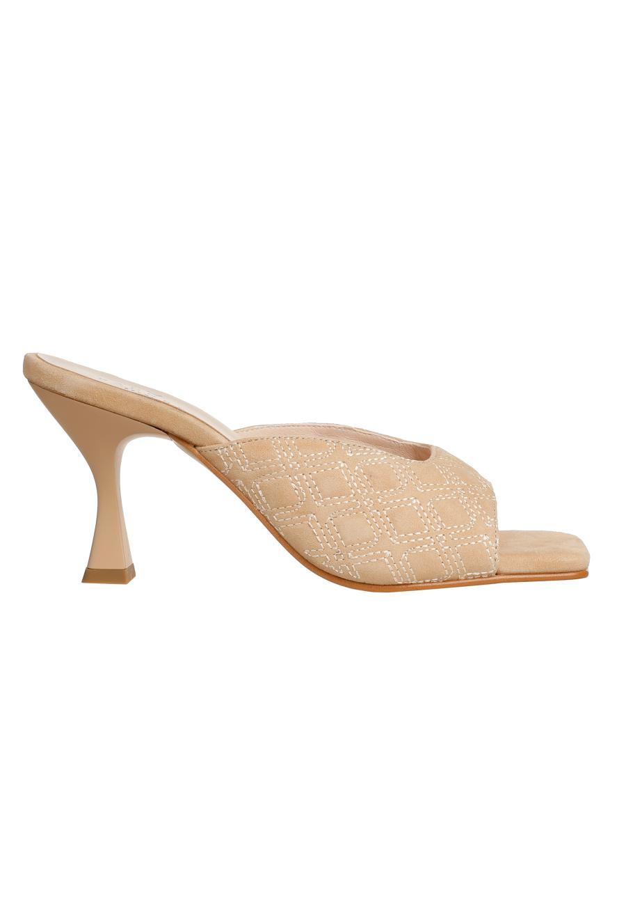 Schoenen - Slipper-Dolores - Coffee Cre
