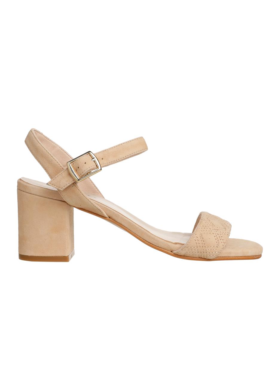 Schoenen - Sandaal-Dalida - Coffee Cre