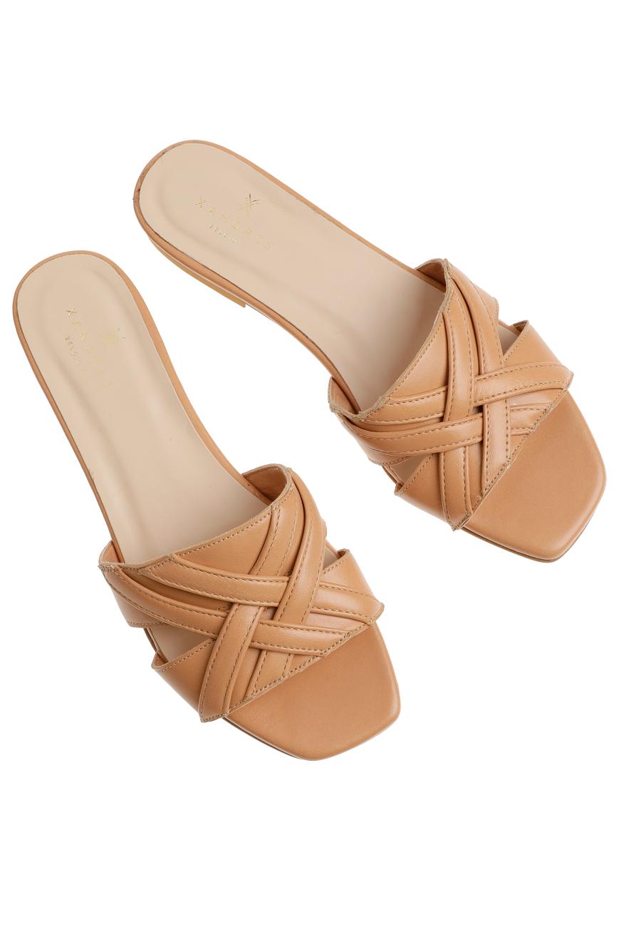 Chaussures - Slipper-Davina - Coffee Cre
