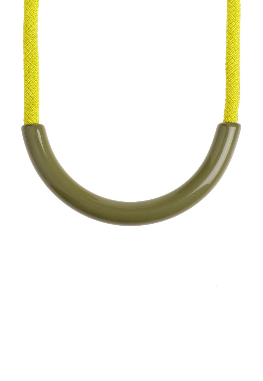 Sieraad - Necklace Adri Long - Green Moss