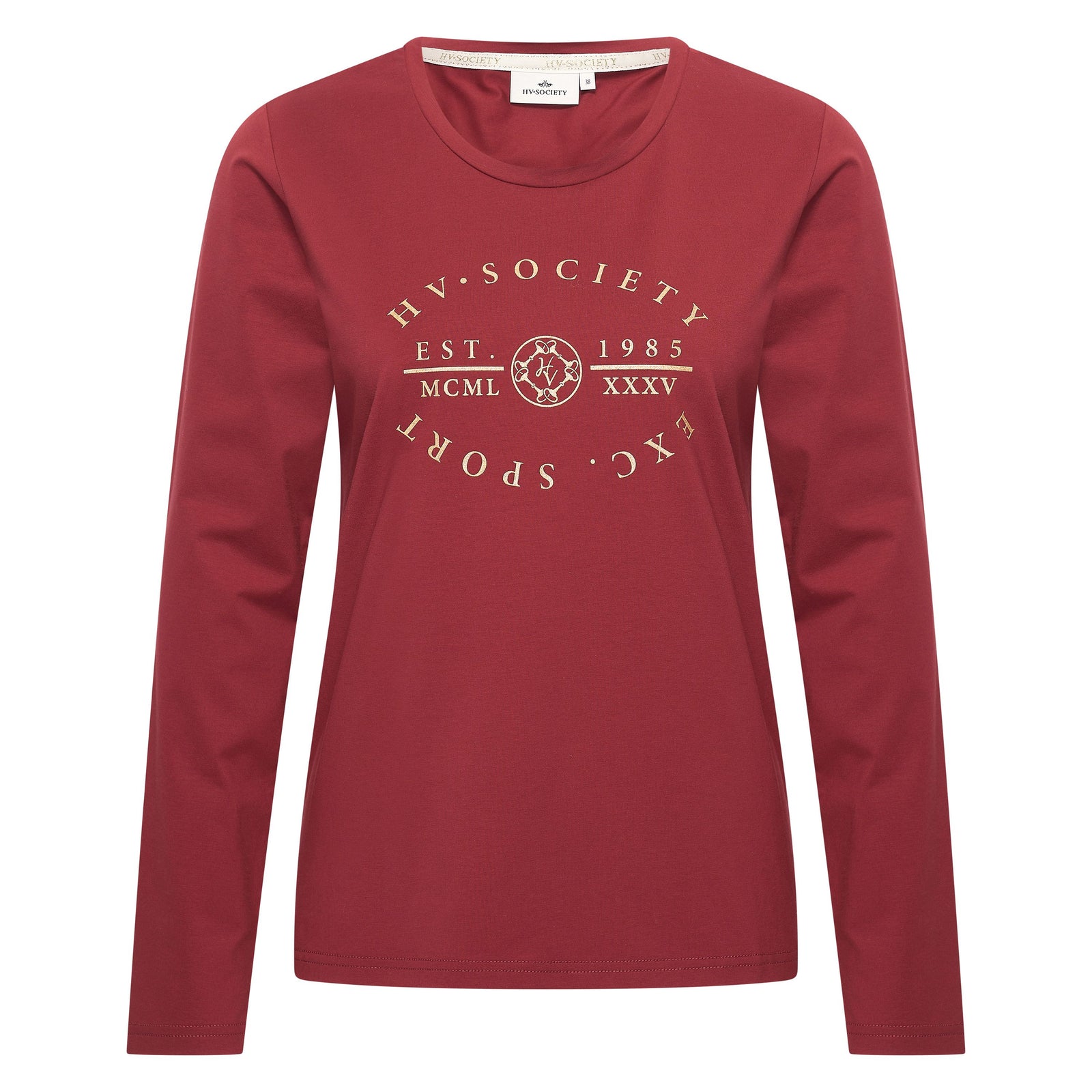 Hv Society - Top - Burgundy