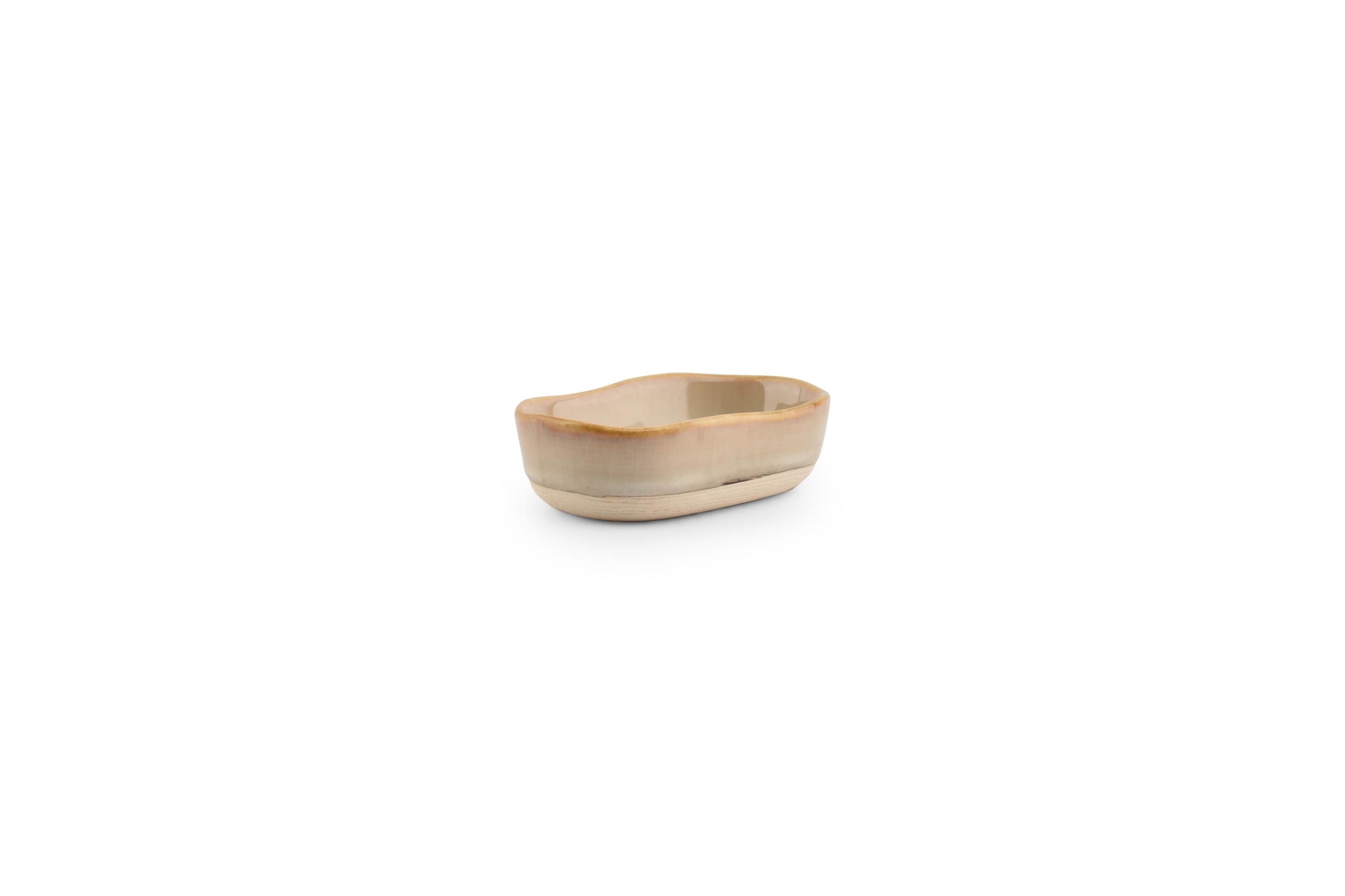 ONA - Ovenschaal 10x6,5xH3cm beige Oven - 1 SET - 8 stuks