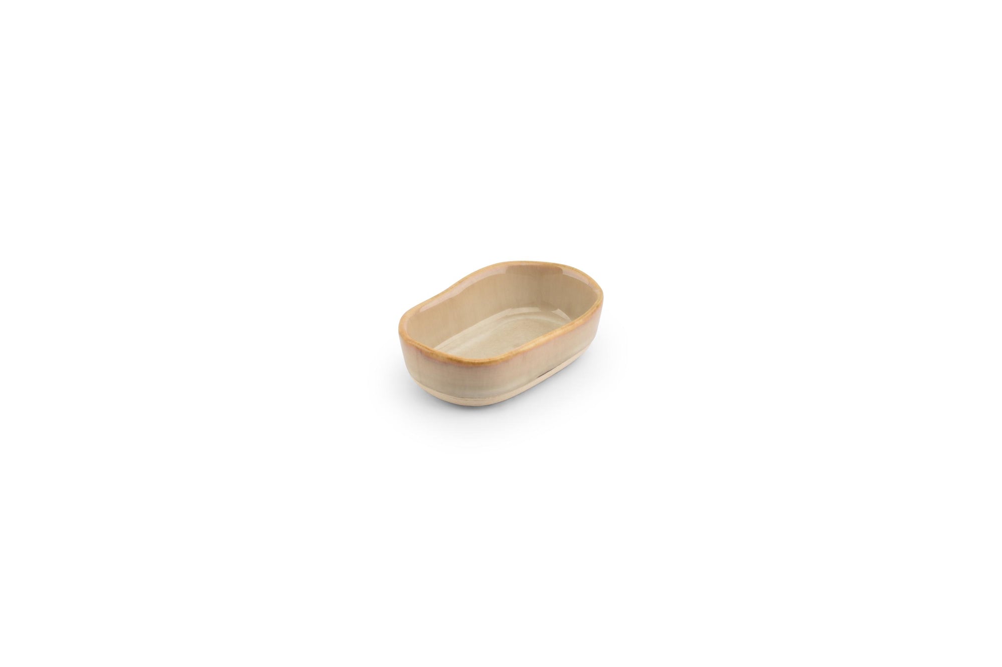 ONA - Ovenschaal 10x6,5xH3cm beige Oven - 1 SET - 8 stuks