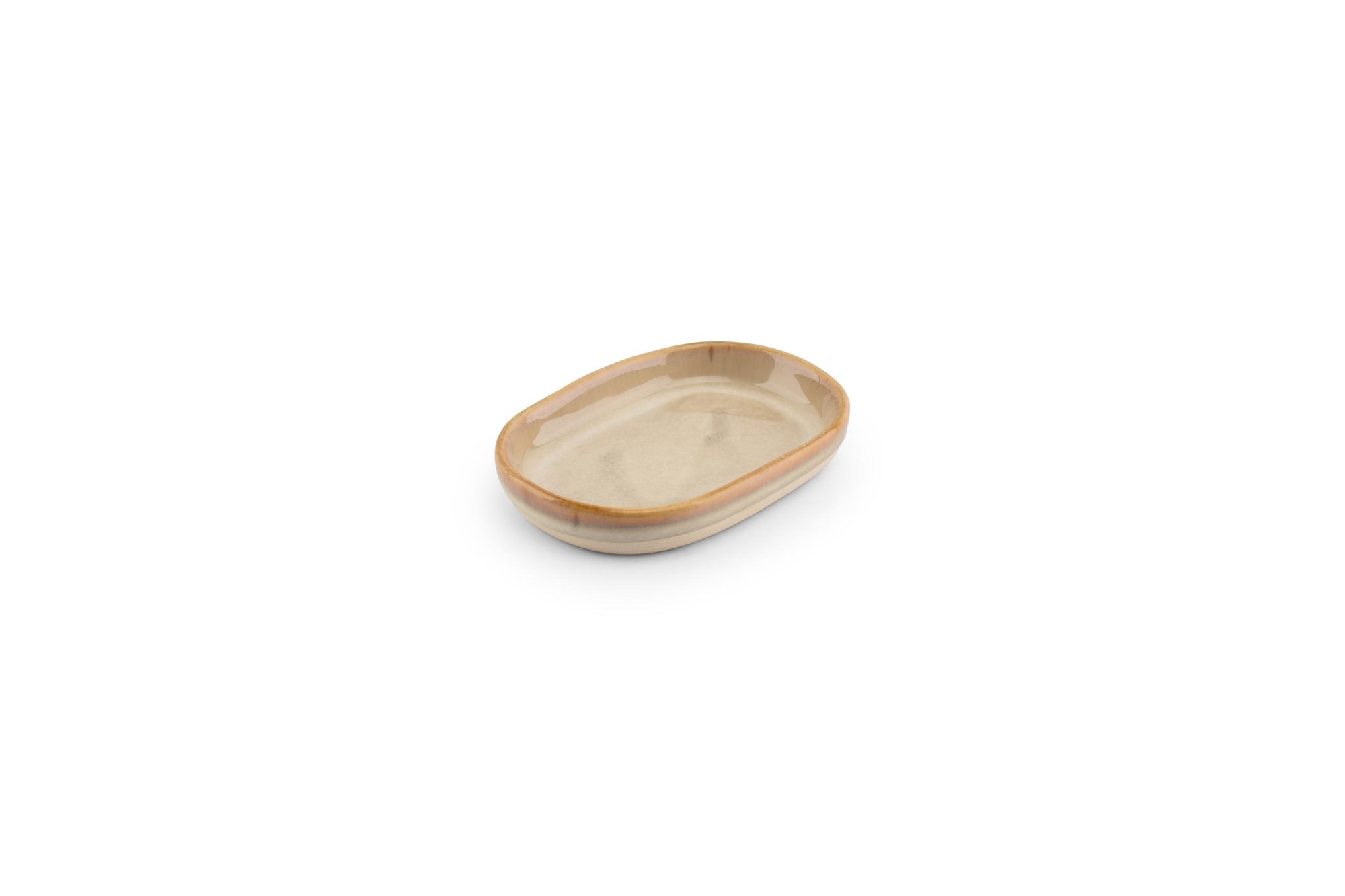 ONA - Ovenschaal 13x9xH2cm beige Oven - 1 SET - 8 stuks