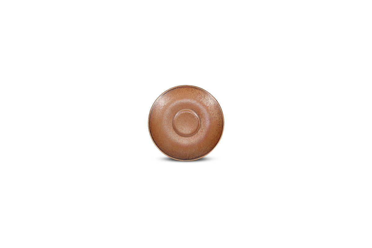 S&P - Ovio Soucoupe 14cm marron foncé Ovio - 1 SET - 6 pièces