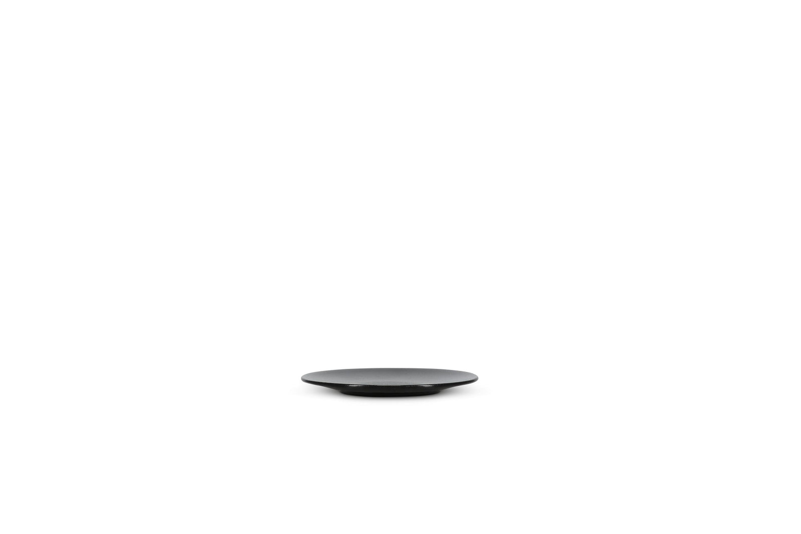 S&P - Ovio Black Assiette plate 16cm noir Ovio - 1 SET - 6 pièces