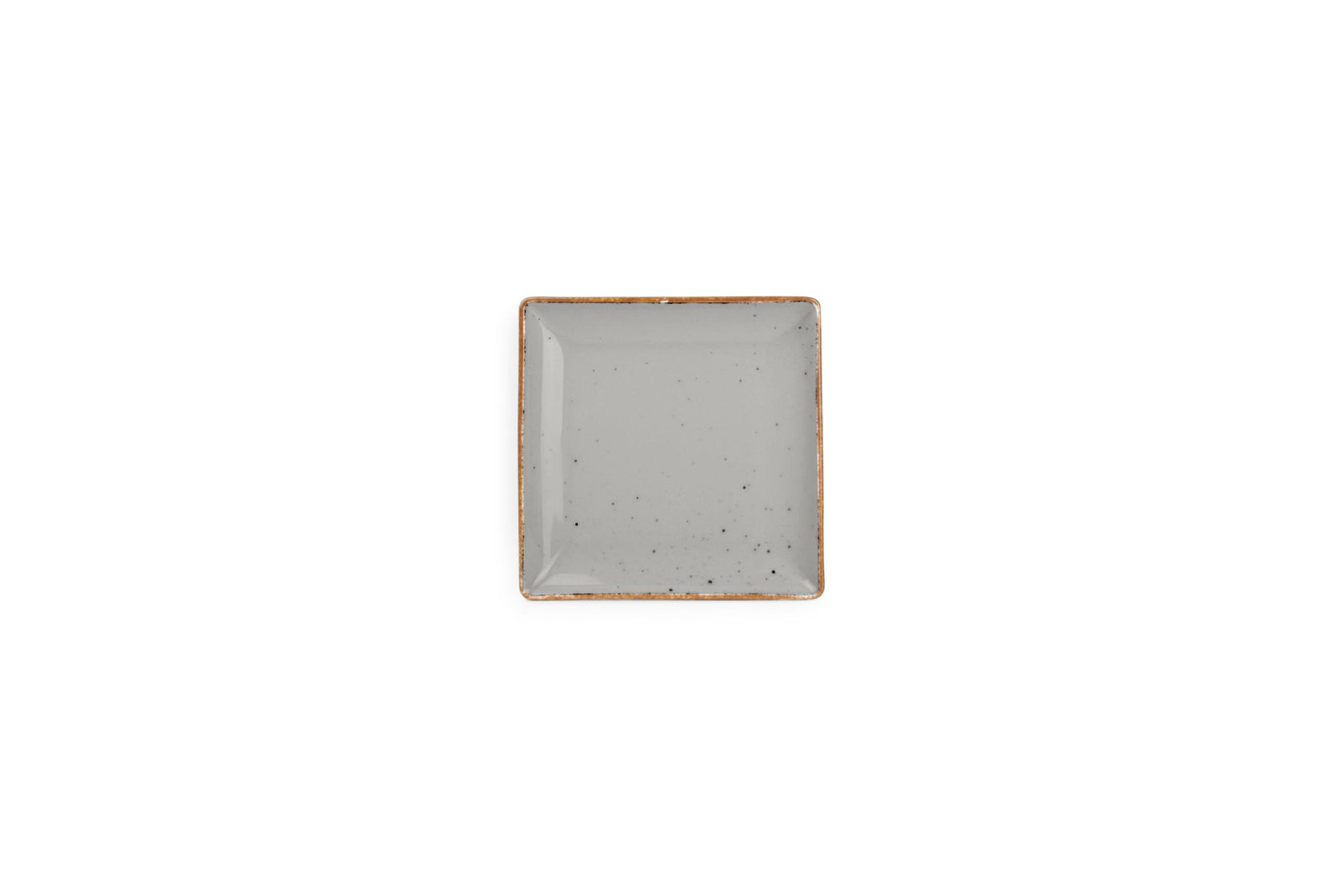 S&P - Collect Assiette plate 11x11cm gris Collect - 1 SET - 6 pièces