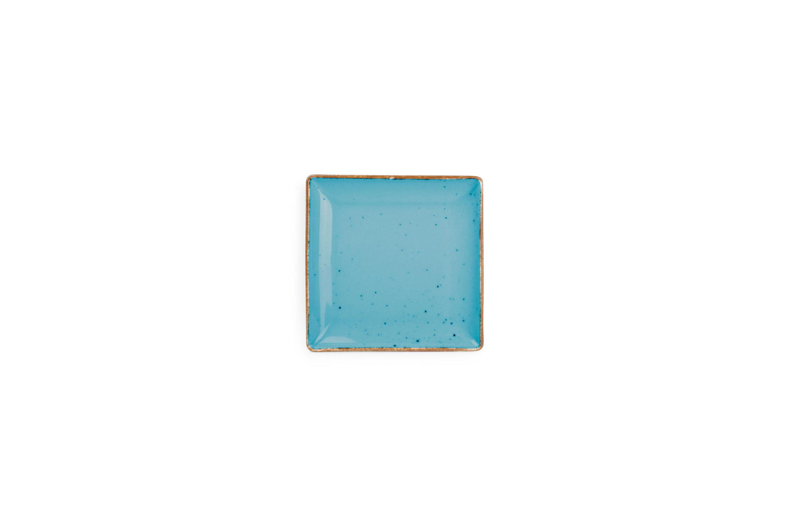 S&P - Collect Plat bord 11x11cm blauw Collect - 1 SET - 6 stuks