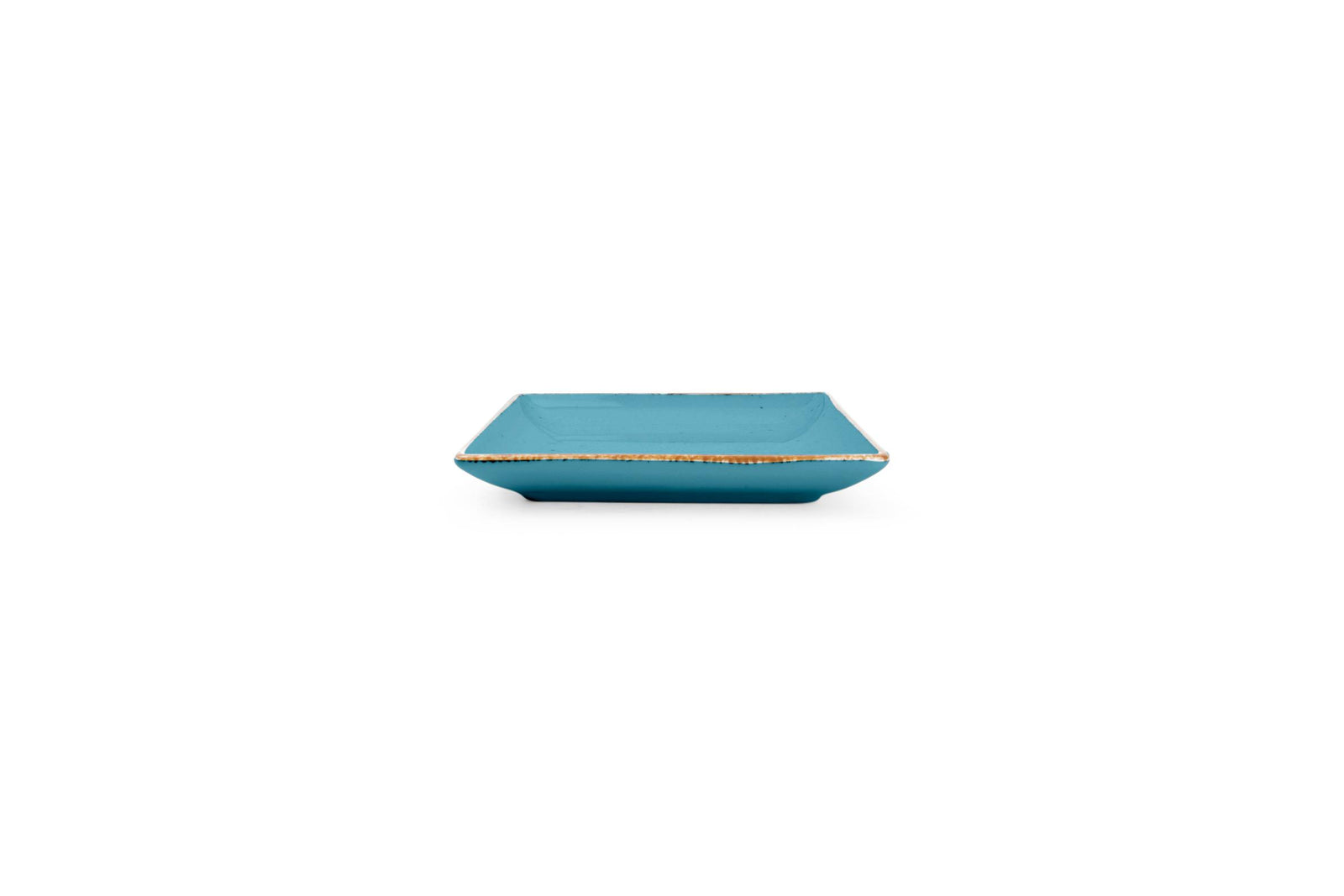 S&P - Collect Plat bord 11x11cm blauw Collect - 1 SET - 6 stuks