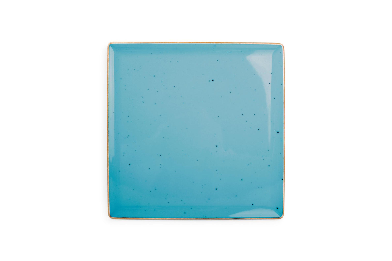 S&P - Collect Plat bord 25,5x25,5cm blauw Collect - 1 SET - 6 stuks