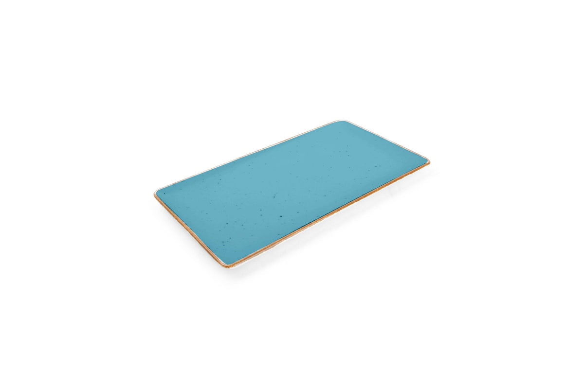 S&P - Collect Plat bord 24x13cm blauw Collect - 1 SET - 6 stuks