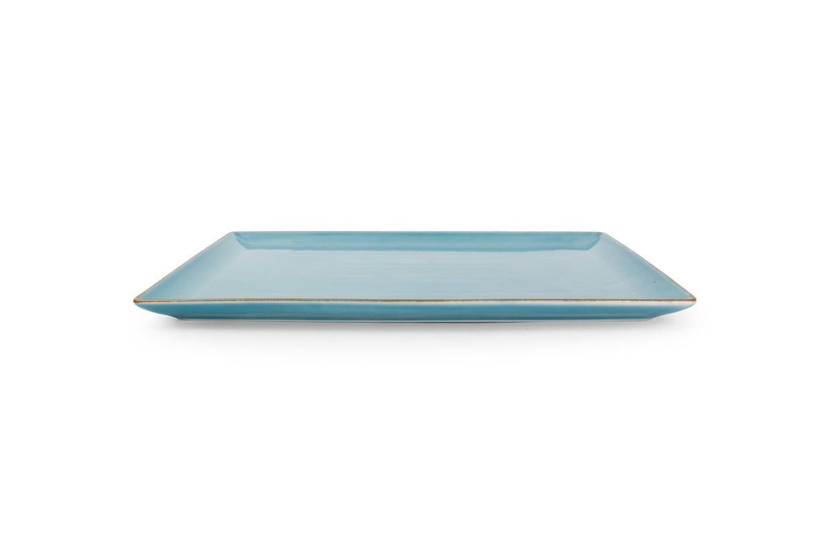 S&P - Collect Plat bord 31x24cm blauw Collect - 1 SET - 6 stuks