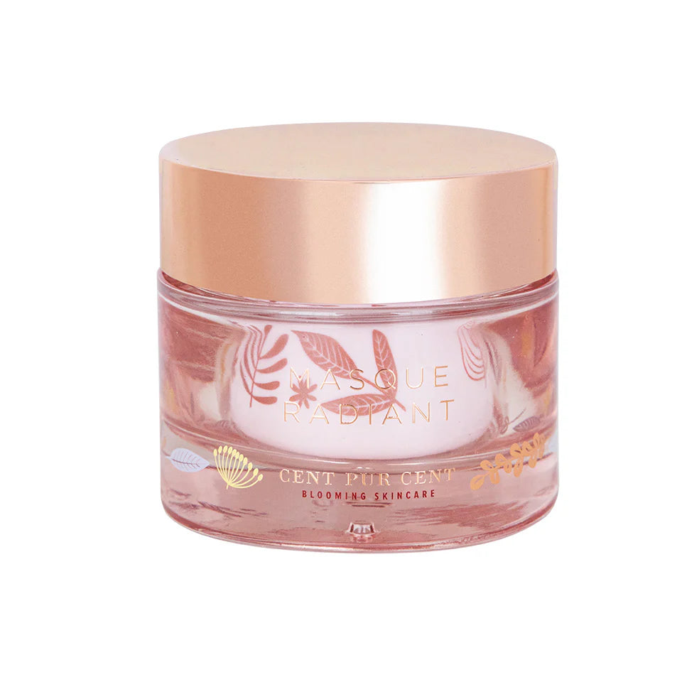 Cent Pur Cent - Clay Mask Masque Radiant  + CPC Peeling Parfait