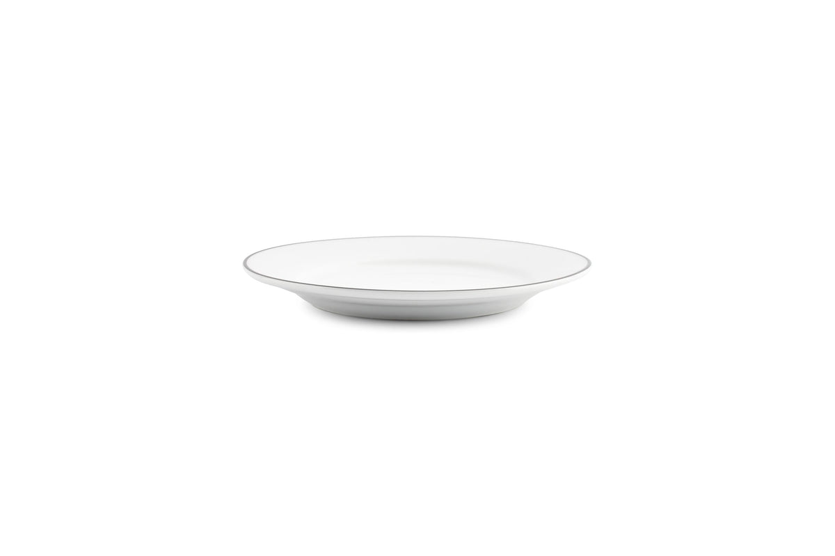 S&P - Bistro Black Rim Plat bord 19,5cm black rim Bistro - 1 SET - 6 stuks
