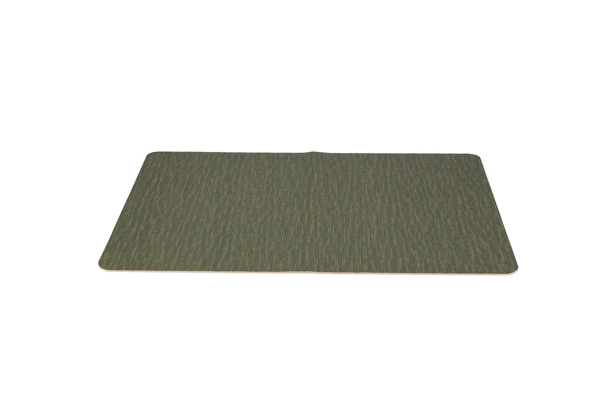 S&P - Placemat 43x30cm structuur groen Layer - 1 SET - 4 stuks
