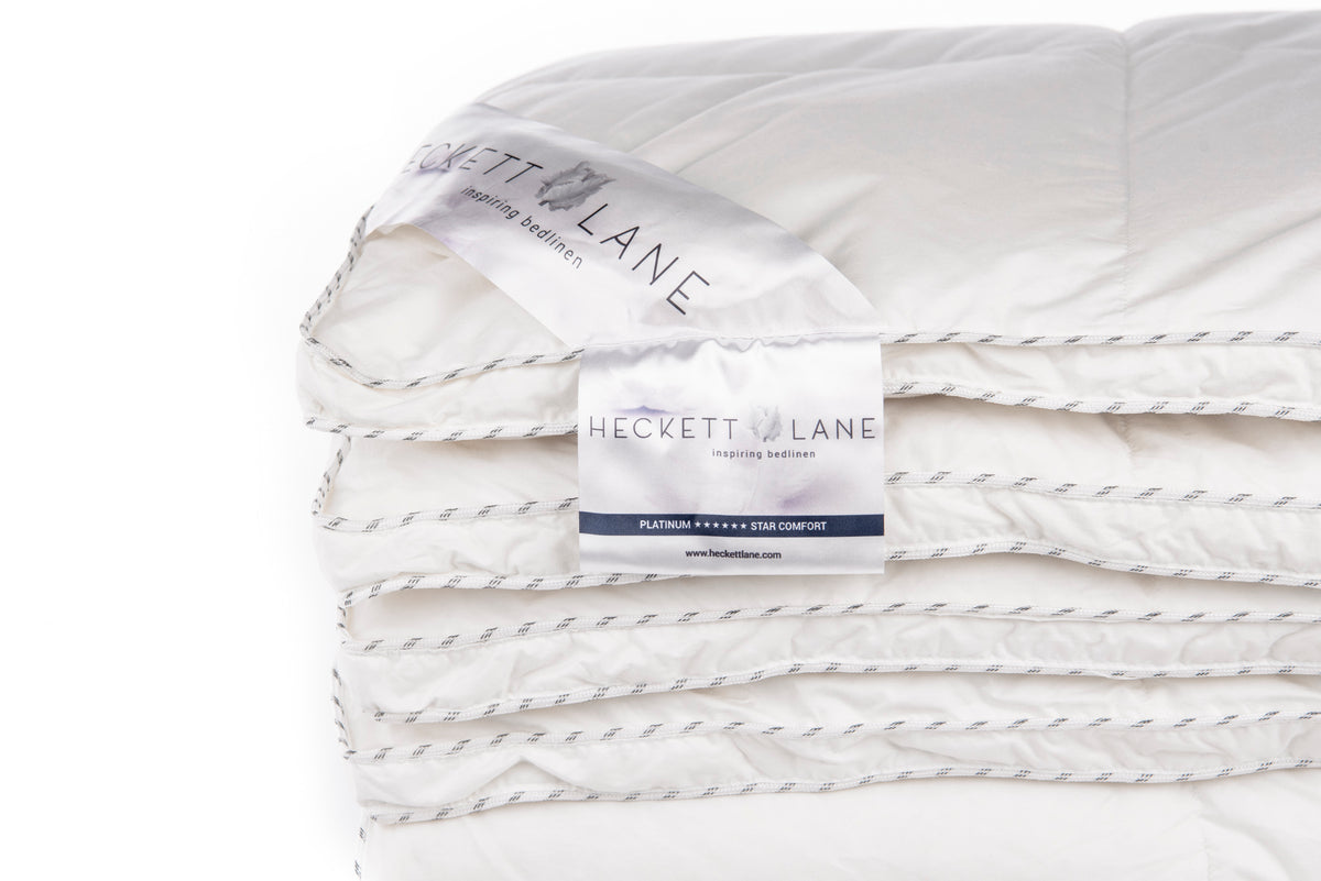 Heckettlane - Couette - Platinum Enkel - White