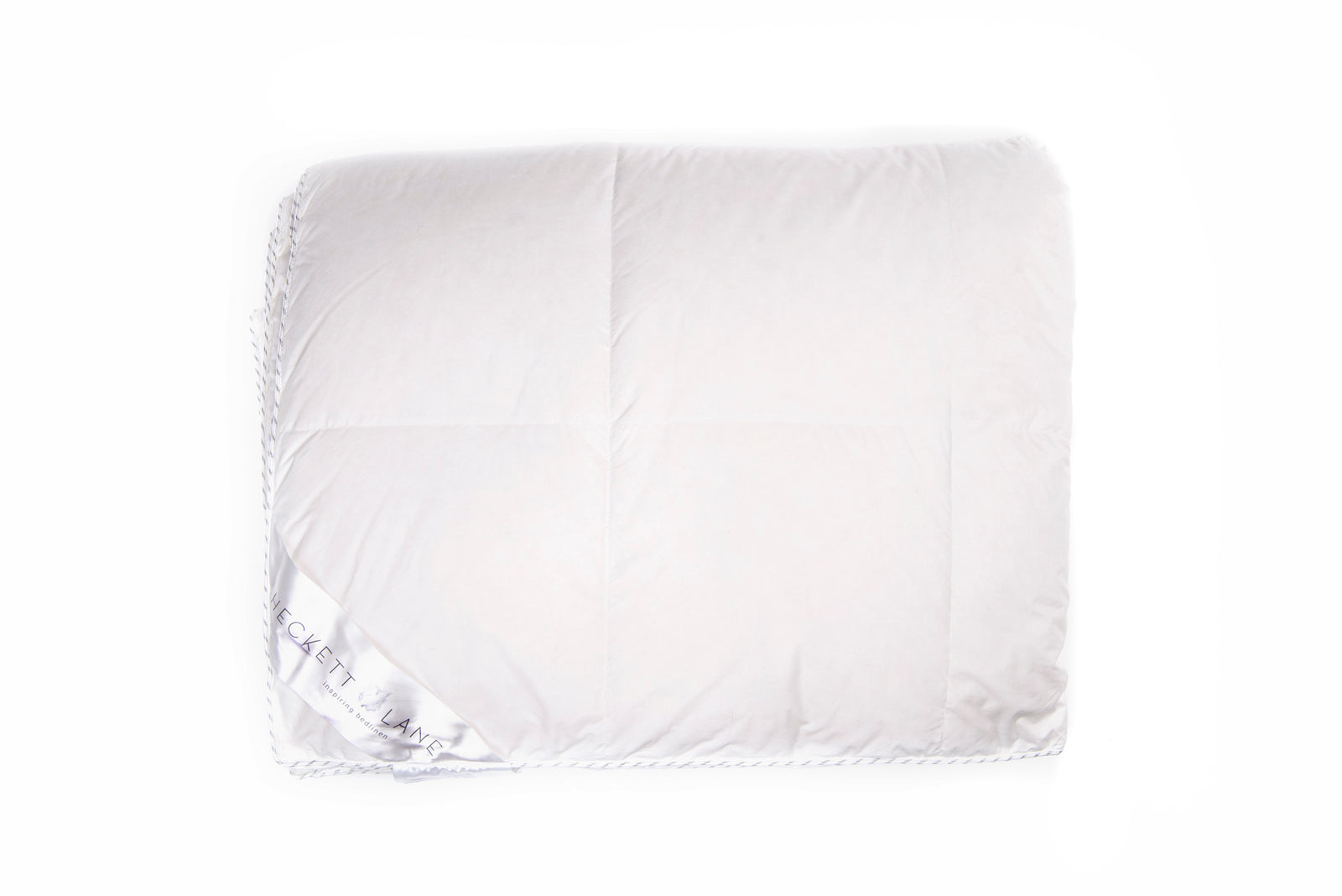 Heckettlane - Couette - Platinum Enkel - White