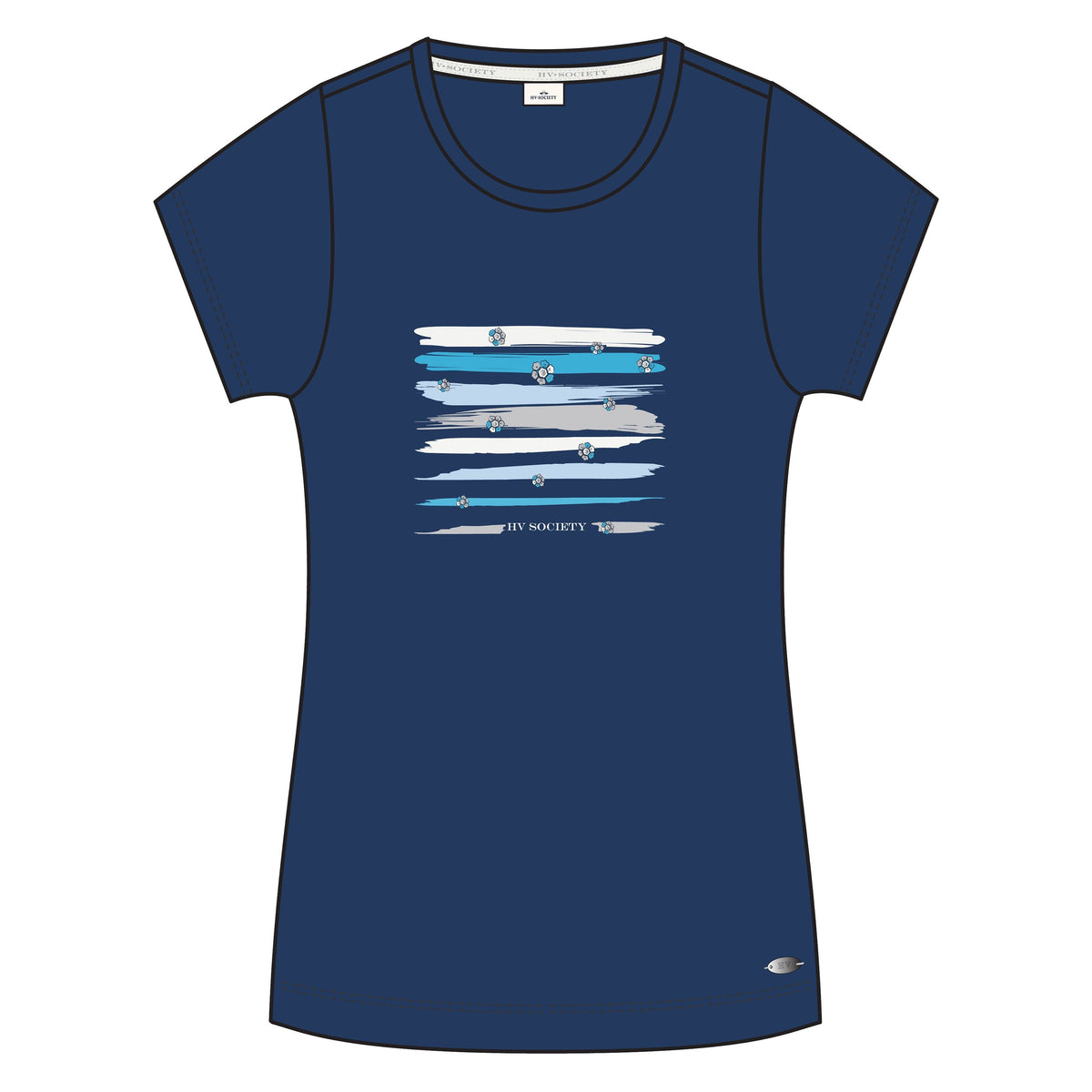 Hv Society - Tops - Blue Indigo