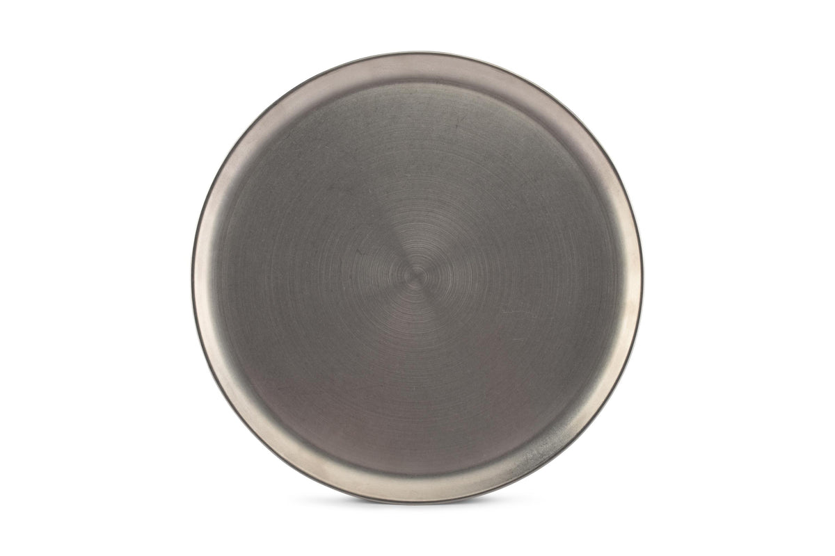 S&P - Serve Dienblad 40xH1,5cm antique zilver Serve - 1 SET - 6 stuks
