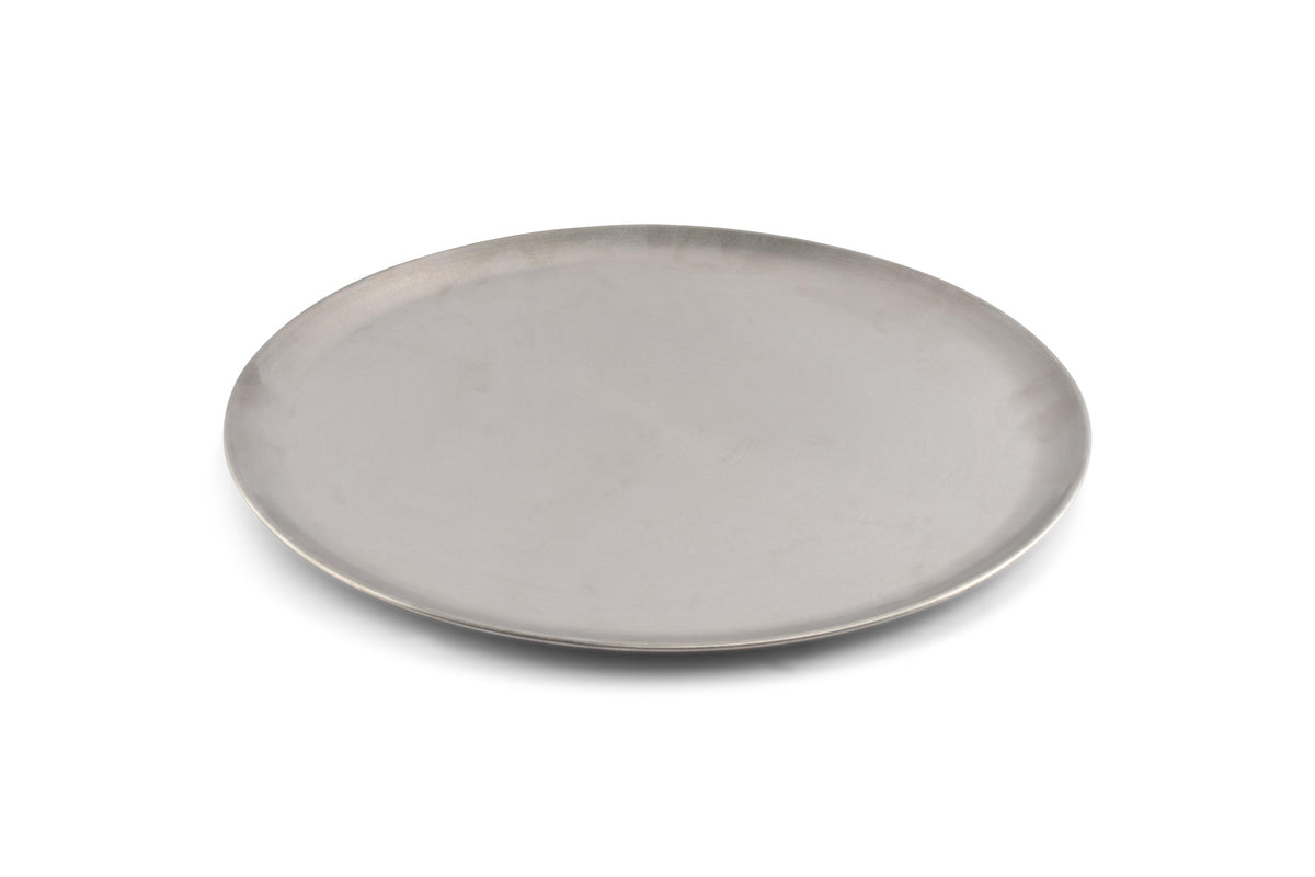 S&P - Serve Dienblad 40xH1,5cm antique zilver Serve - 1 SET - 6 stuks