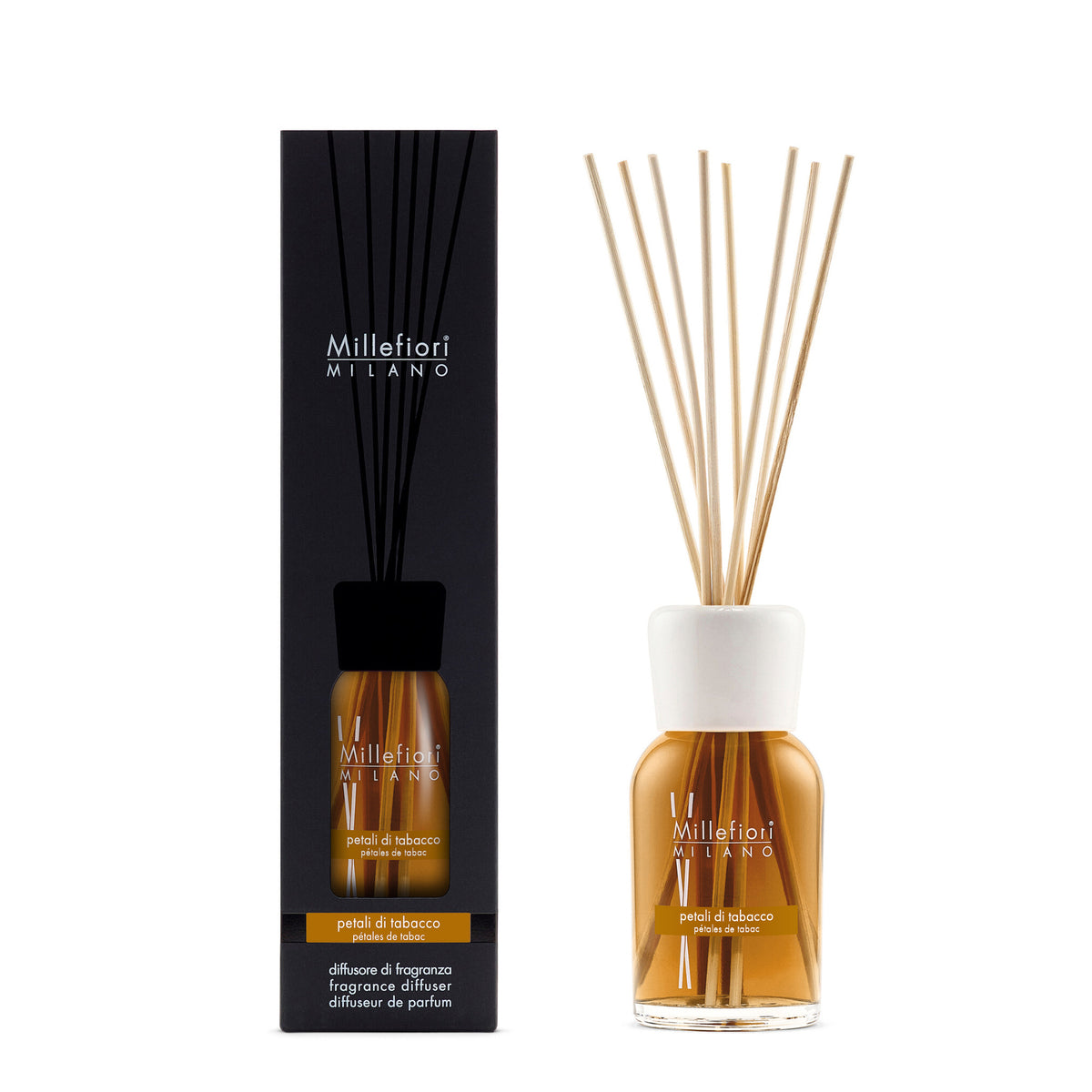 MM Milano Reed Diffuser 250 ml Petali di Tabacco