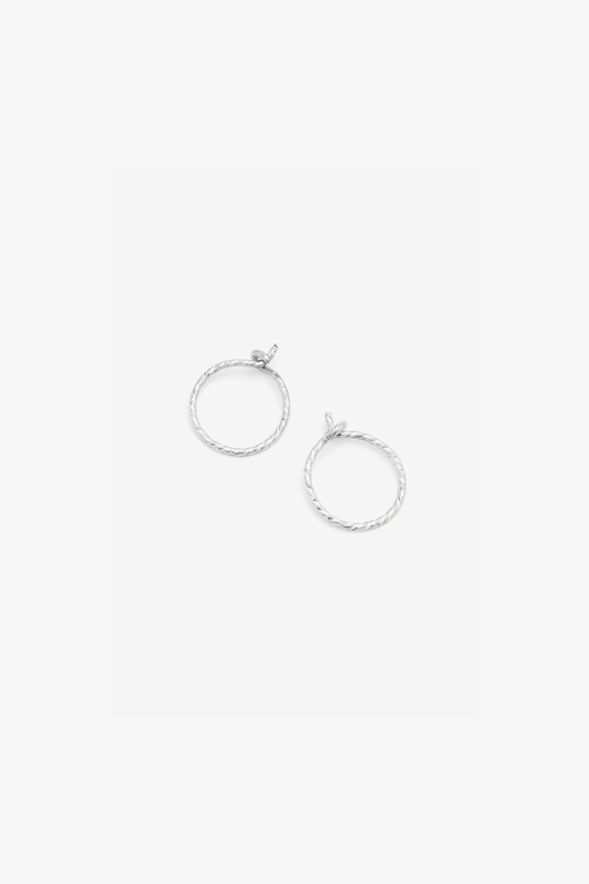 Earrings - Mini creolen Éclat Zilver